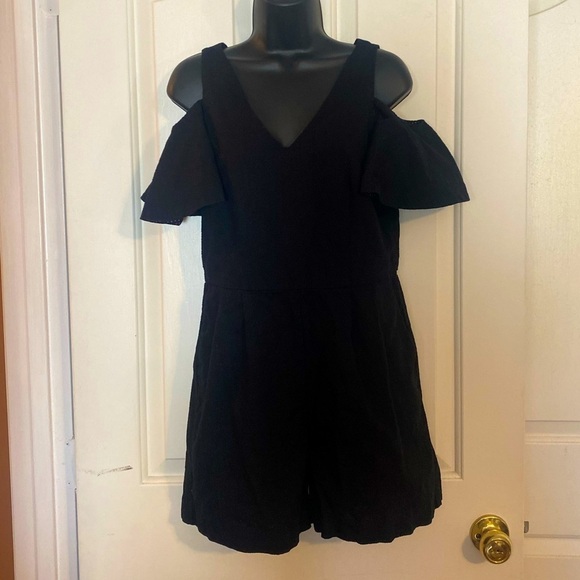 “ELEVENSES” Anthropologie Off the Shoulder Romper - Picture 5 of 16